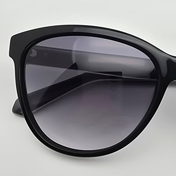 Marc Jacobs MMJ411/S Black Frame Grey Gradient Lens Cat Eye Sunglasses w/ Case - Picture 14 of 16